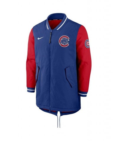 Men's Royal Chicago Cubs Dugout Performance Full-Zip Jacket $85.10 Jackets