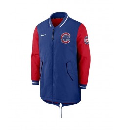 Men's Royal Chicago Cubs Dugout Performance Full-Zip Jacket $85.10 Jackets