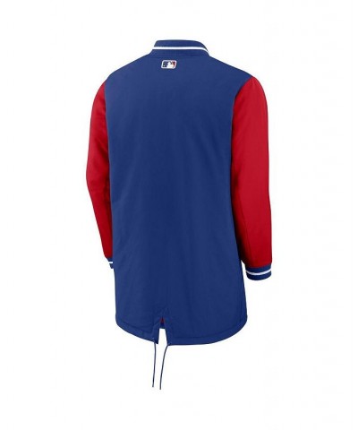 Men's Royal Chicago Cubs Dugout Performance Full-Zip Jacket $85.10 Jackets