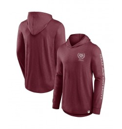 Men's Branded Maroon Texas A&M Aggies Photo Finish Hoodie Long Sleeve T-shirt $24.60 T-Shirts