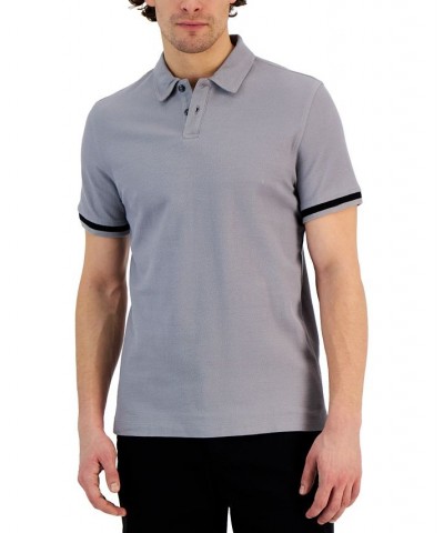 Men's Regular-Fit Tipped Polo Shirt PD06 $12.75 Polo Shirts