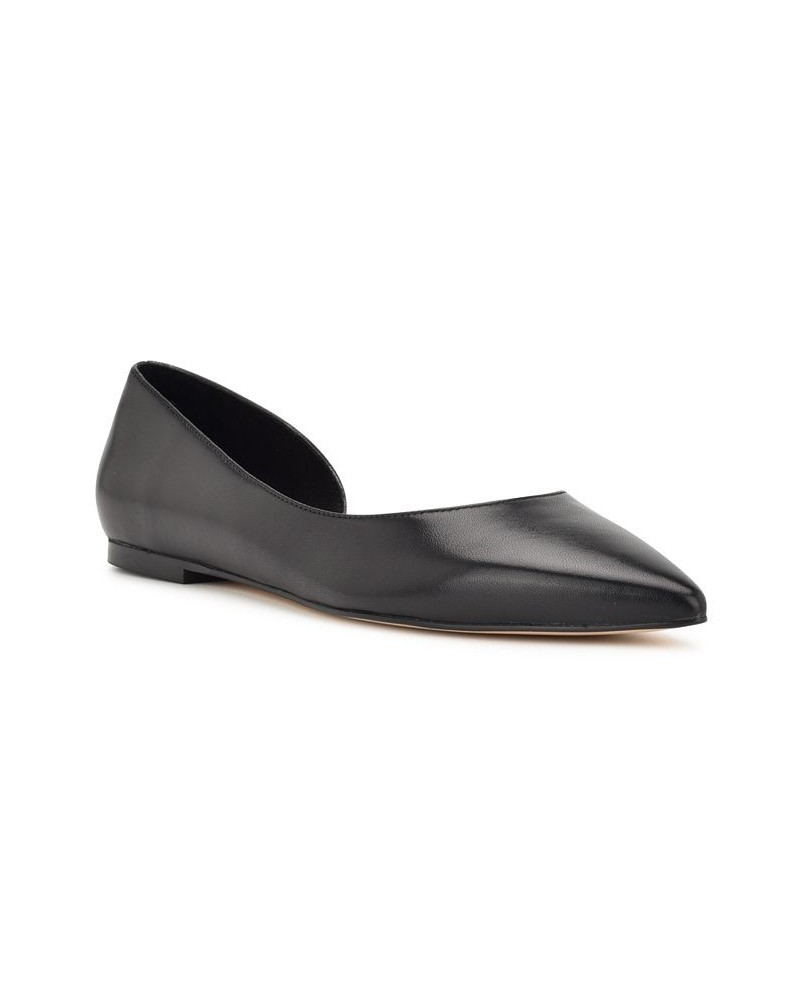 Women's Blaha D'orsay Slip-on Flats Black $40.59 Shoes