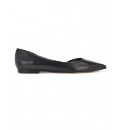 Women's Blaha D'orsay Slip-on Flats Black $40.59 Shoes