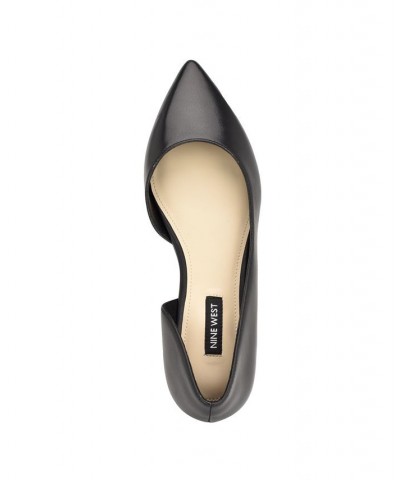 Women's Blaha D'orsay Slip-on Flats Black $40.59 Shoes