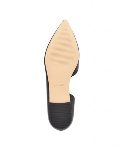 Women's Blaha D'orsay Slip-on Flats Black $40.59 Shoes