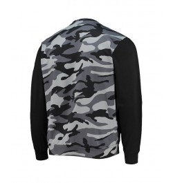 Men's Black Baltimore Ravens Camo Long Sleeve T-shirt $30.80 T-Shirts