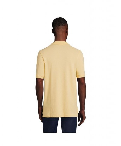 School Uniform Men's Short Sleeve Mesh Polo Shirt Maize $16.26 Polo Shirts