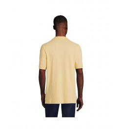 School Uniform Men's Short Sleeve Mesh Polo Shirt Maize $16.26 Polo Shirts