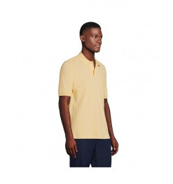 School Uniform Men's Short Sleeve Mesh Polo Shirt Maize $16.26 Polo Shirts