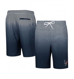 Men's Navy Houston Texans Ocean Swim Trunks $28.59 Swimsuits