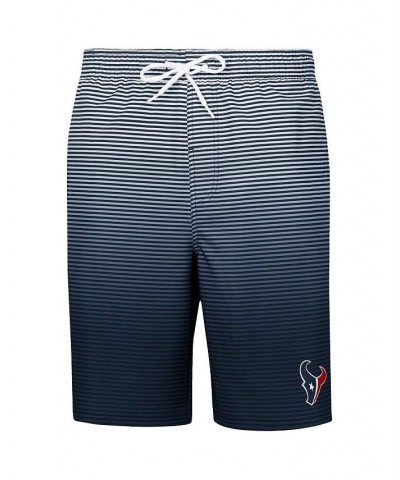 Men's Navy Houston Texans Ocean Swim Trunks $28.59 Swimsuits