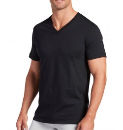 Men's Classic V-neck Undershirt, Pack of 3 Black $15.77 Undershirt