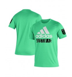 Men's Green Austin FC Team Creator Vintage-Inspired T-shirt $22.50 T-Shirts