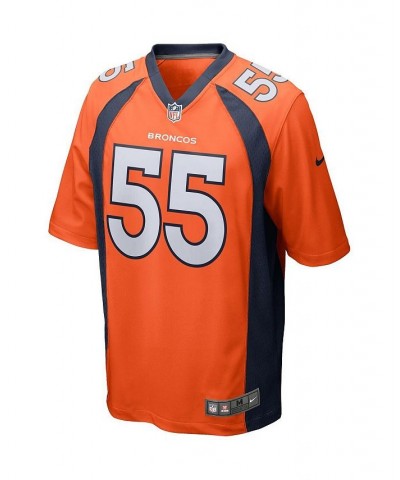 Men's Bradley Chubb Orange Denver Broncos Game Jersey $53.20 Jersey