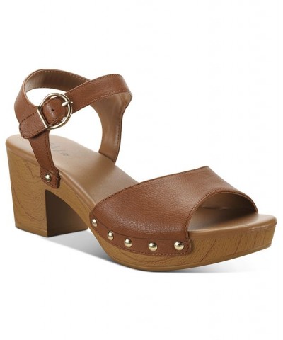 Anddreas Platform Block-Heel Sandals PD01 $35.45 Shoes