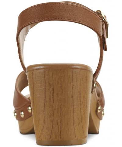 Anddreas Platform Block-Heel Sandals PD01 $35.45 Shoes