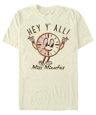 Men's Miss Minutes Short Sleeve Crew T-shirt Tan/Beige $14.70 T-Shirts