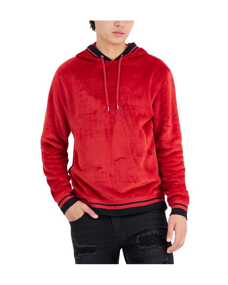 I.N.C. International Concepts Men's Regular-Fit Ribbed Velour Hoodie PD09 $13.09 Sweatshirt