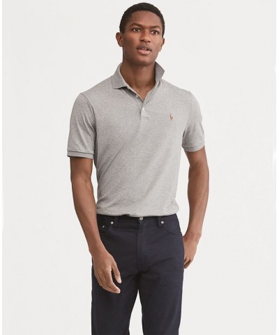 Men's Classic-Fit Soft Cotton Polo Shirt PD05 $56.40 Polo Shirts