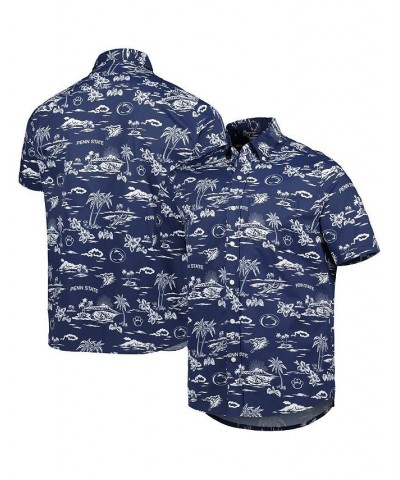 Men's Navy Penn State Nittany Lions Classic Button-Down Shirt $48.00 Shirts