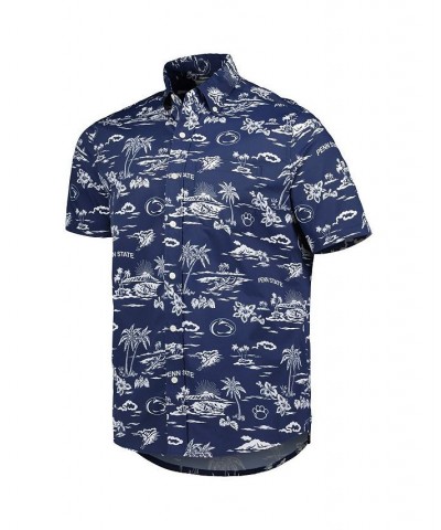 Men's Navy Penn State Nittany Lions Classic Button-Down Shirt $48.00 Shirts