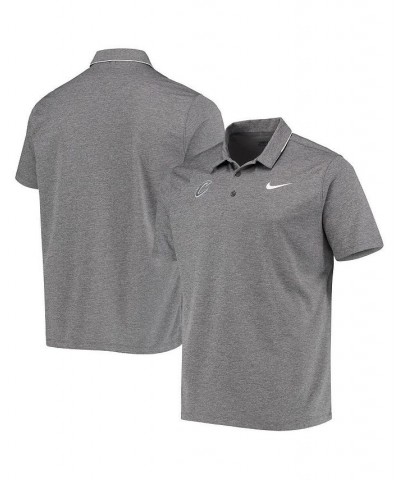 Men's Heathered Gray Cleveland Cavaliers Tonal Breathe Polo Shirt $28.67 Polo Shirts