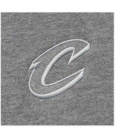 Men's Heathered Gray Cleveland Cavaliers Tonal Breathe Polo Shirt $28.67 Polo Shirts