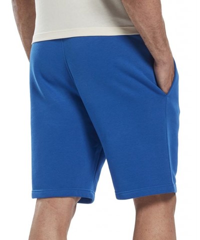 Men's Identity Regular-Fit Logo-Print Sweat Shorts Blue $12.71 Shorts