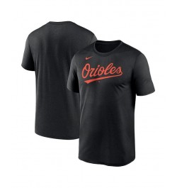 Men's Black Baltimore Orioles New Legend Wordmark T-shirt $28.99 T-Shirts