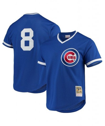 Men's Andre Dawson Royal Chicago Cubs Cooperstown Collection Mesh Batting Practice Jersey $51.70 Jersey