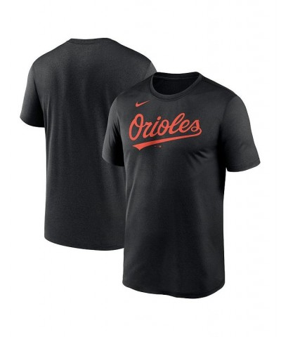 Men's Black Baltimore Orioles New Legend Wordmark T-shirt $28.99 T-Shirts