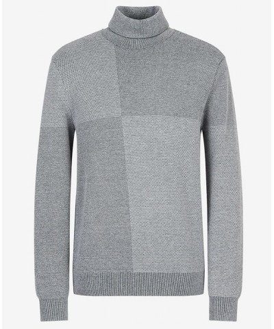 Men's Colorblocked Turtleneck Sweater Multi $38.00 Sweaters