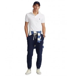 Men's Cotton-Blend-Fleece Pants Cruise Navy $64.80 Pants