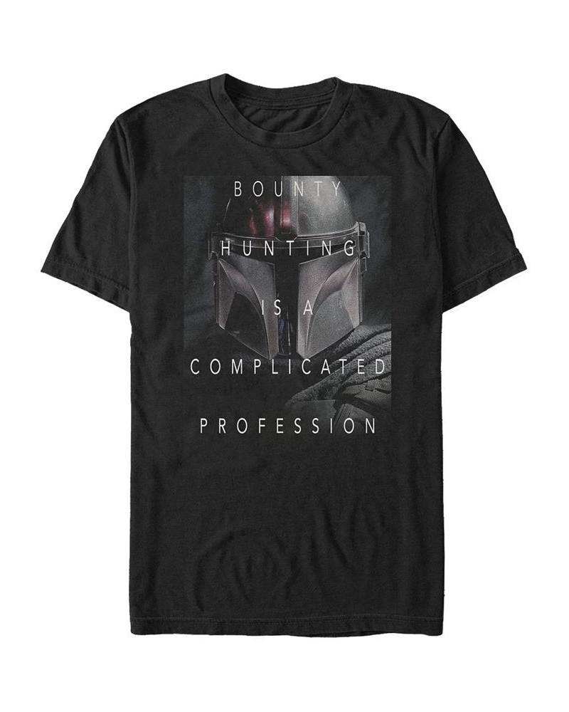 Men's Bounty Overlay Short Sleeve Crew T-shirt Black $17.84 T-Shirts