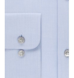 Calvin Klein Men's STEEL Classic-Fit Non-Iron Performance Herringbone Spread Collar Dress Shirt PD03 $25.37 Dress Shirts