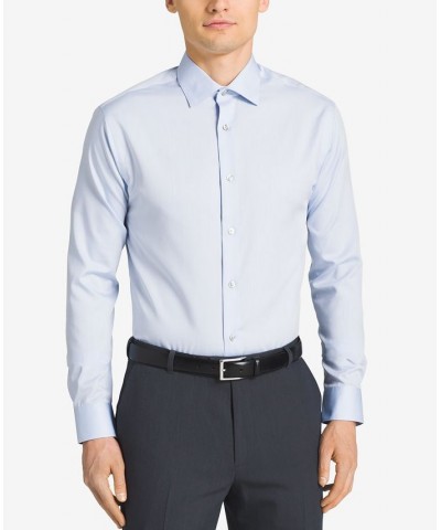 Calvin Klein Men's STEEL Classic-Fit Non-Iron Performance Herringbone Spread Collar Dress Shirt PD03 $25.37 Dress Shirts