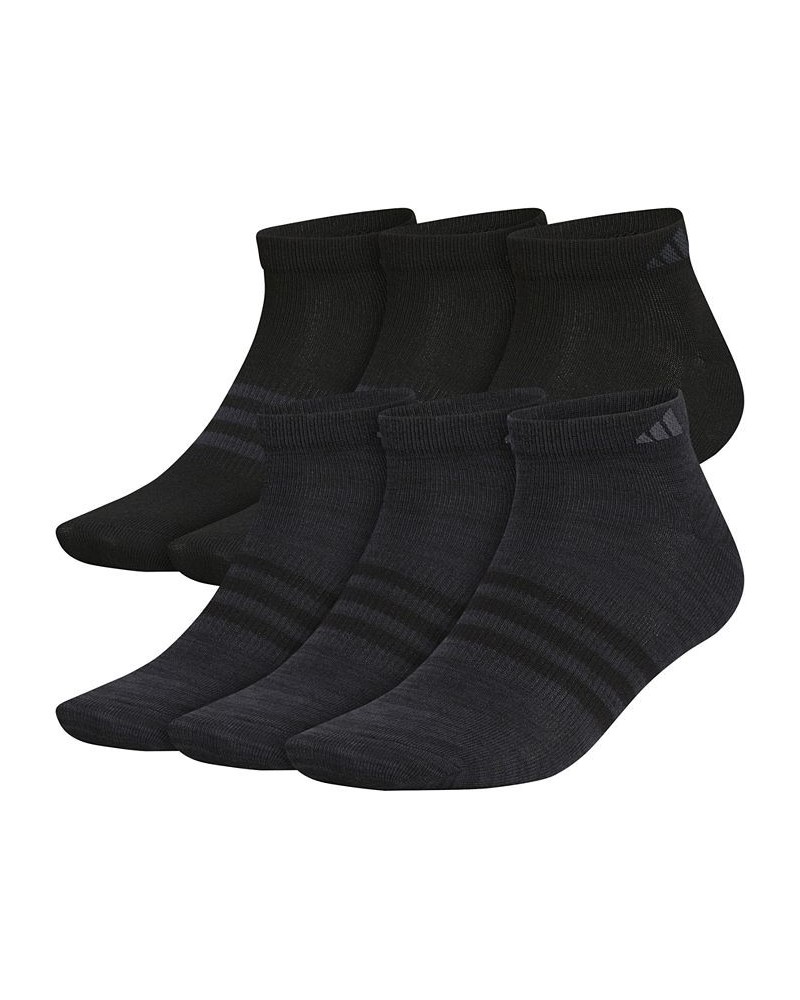 Men's 6-Pk. Superlite II Low-Cut Socks Black $9.90 Socks