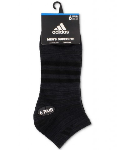 Men's 6-Pk. Superlite II Low-Cut Socks Black $9.90 Socks