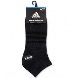 Men's 6-Pk. Superlite II Low-Cut Socks Black $9.90 Socks