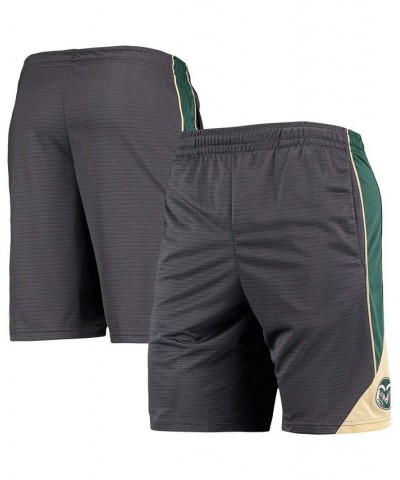 Men's Charcoal Colorado State Rams Team Turnover Shorts $13.76 Shorts