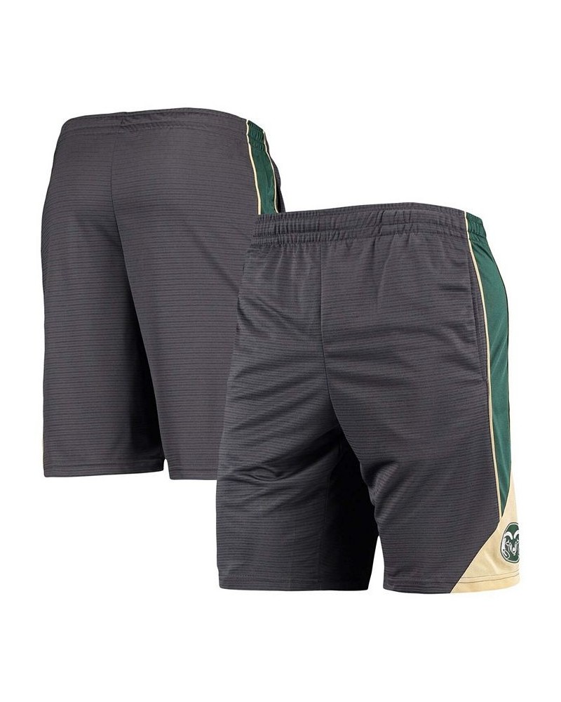 Men's Charcoal Colorado State Rams Team Turnover Shorts $13.76 Shorts