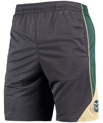 Men's Charcoal Colorado State Rams Team Turnover Shorts $13.76 Shorts