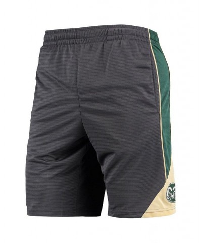 Men's Charcoal Colorado State Rams Team Turnover Shorts $13.76 Shorts