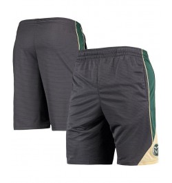 Men's Charcoal Colorado State Rams Team Turnover Shorts $13.76 Shorts