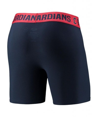 Men's Navy, Red Cleveland Guardians Two-Pack Flagship Boxer Briefs Set $29.49 Underwear