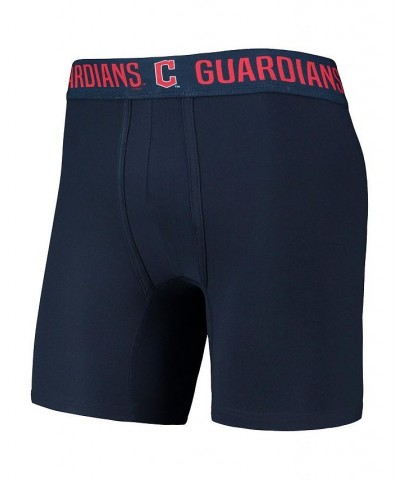 Men's Navy, Red Cleveland Guardians Two-Pack Flagship Boxer Briefs Set $29.49 Underwear