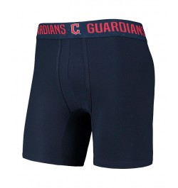 Men's Navy, Red Cleveland Guardians Two-Pack Flagship Boxer Briefs Set $29.49 Underwear