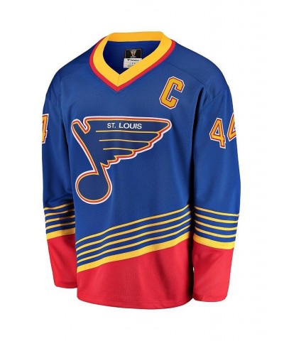 Men's Branded Chris Pronger Blue St. Louis Blues Breakaway Retired Player Jersey $86.40 Jersey