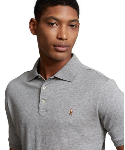 Men's Classic-Fit Soft Cotton Polo Shirt PD05 $56.40 Polo Shirts