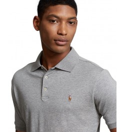 Men's Classic-Fit Soft Cotton Polo Shirt PD05 $56.40 Polo Shirts